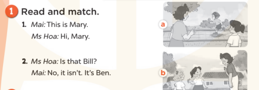 Sách bài tập Tiếng Anh 3 Unit 3 Our friends