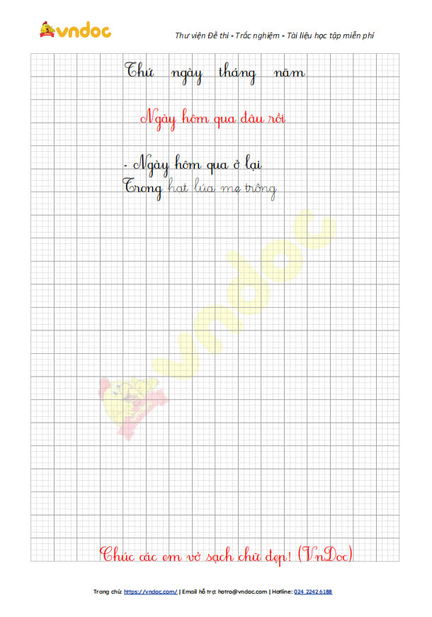 chinh ta lop 2 ngay hom qua dau roi 2*382273