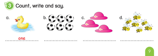 Tiếng Anh 3 Phonics Smart Unit Welcome Numbers