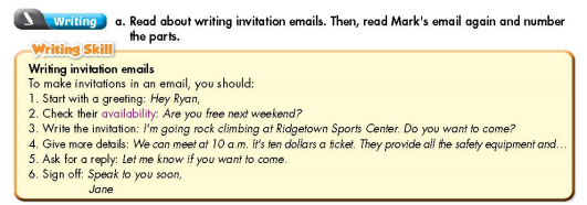 Tiếng Anh lớp 7 Unit 1 Lesson 3