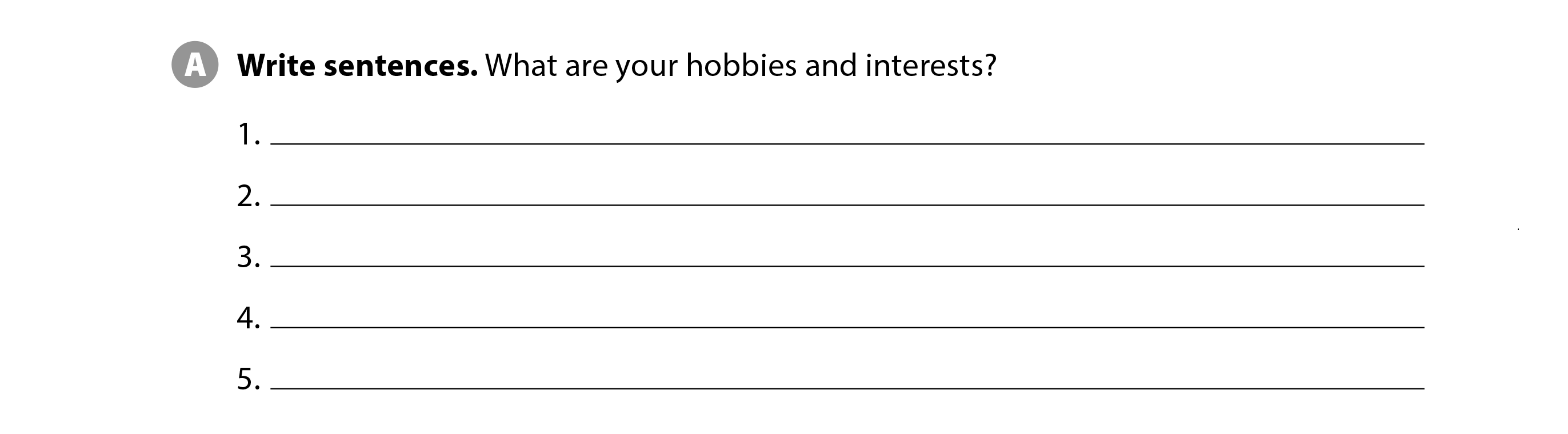 SBT Tiếng Anh 7 Cánh Diều Unit 1 Writing