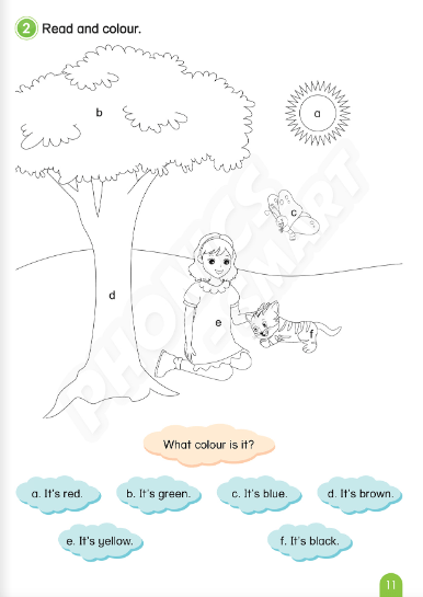 SBT Tiếng Anh lớp 3 Phonics Smart Unit Welcome Colours