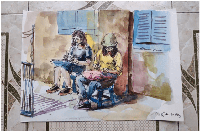 Quan sát - trang 22 SGK Mĩ thuật lớp 6 Kết nối tri thức