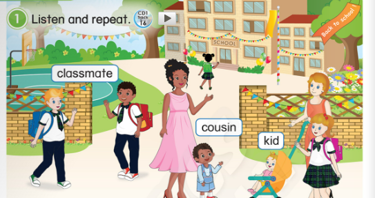 Tiếng Anh 3 Phonics Smart Unit 1 Lesson 2