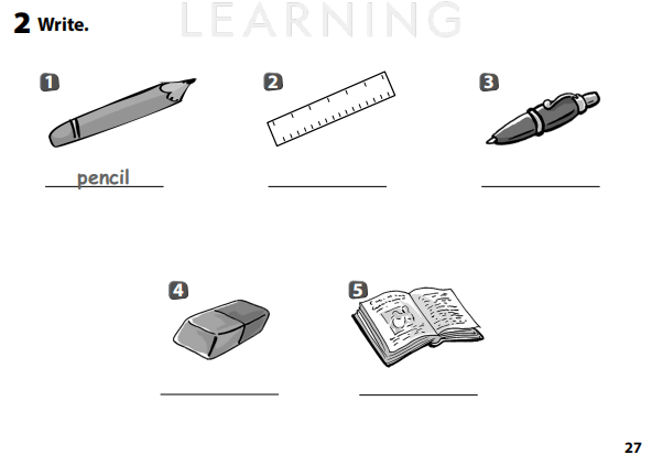 Sách bài tập Tiếng Anh 3 Wonderful World Unit 2 Lesson 3