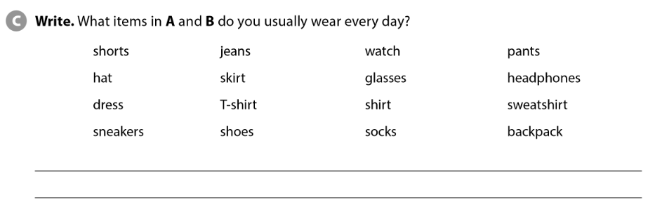 SBT Tiếng Anh 7 Cánh Diều Unit 3 Vocabulary Focus