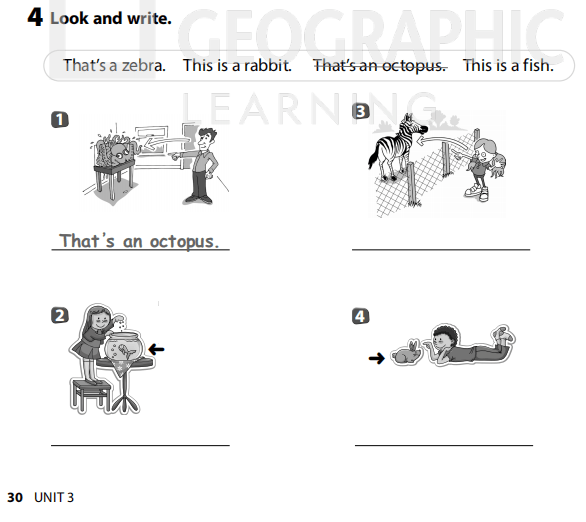 Sách bài tập Tiếng Anh 3 Wonderful World Unit 3 Lesson 1