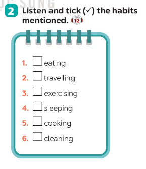 Tiếng Anh 7 Unit 2 Skills 2