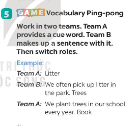 Tiếng Anh 7 Unit 3 Getting Started