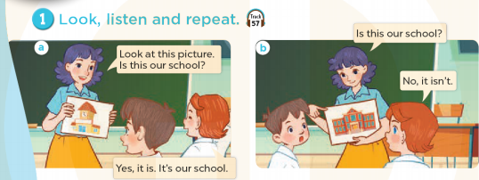 Tiếng Anh lớp 3 Unit 6 Lesson 1