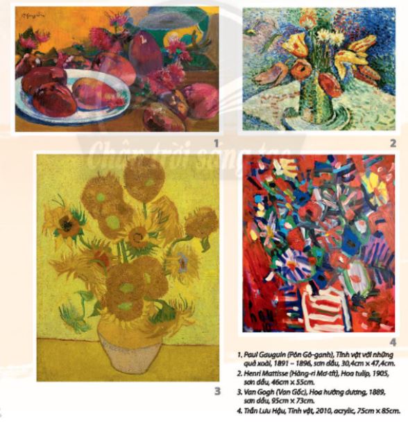 Khám phá tranh tĩnh vật màu - trang 10 SGK Mĩ thuật lớp 6 Chân trời sáng tạo