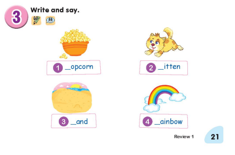 Review 1 lớp 2 trang 20 sách Kết nối tri thức