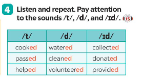 Tiếng Anh 7 Unit 3 A Closer Look 1