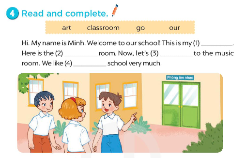 Tiếng Anh lớp 3 Global Succeess Unit 6 Lesson 3