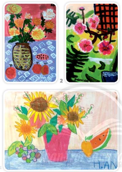 Vẽ tranh tĩnh vật màu - trang 12 SGK Mĩ thuật lớp 6 Chân trời sáng tạo