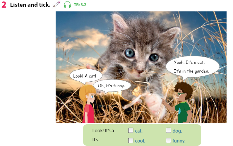 Tiếng Anh 3 Wonderful World Unit 3 Lesson 1
