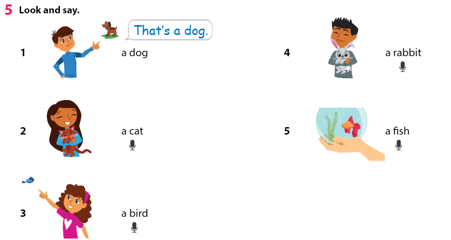 Tiếng Anh 3 Wonderful World Unit 3 Lesson 1