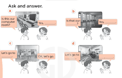 Sách bài tập Tiếng Anh 3 Unit 6 Our school