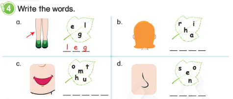 Tiếng Anh 3 Phonics Smart Unit 3 Lesson 2 trang 34