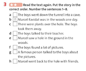 Tiếng Anh 7 Friends Plus Workbook Unit 3 Reading