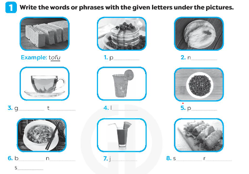 Giải SBT Tiếng Anh 7 Global Success Unit 5 Vocabulary & Grammar