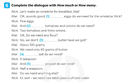 Giải SBT Tiếng Anh 7 Global Success Unit 5 Vocabulary & Grammar