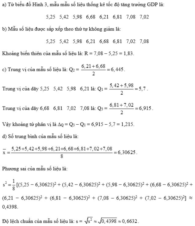 Giải bài 2 trang 41 SGK Toán 10 tập 2 – Cánh diều