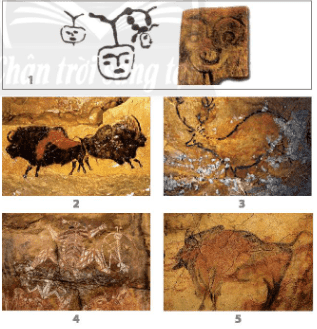 Khám phá hình vẽ thời Tiền sử - trang 20 SGK Mĩ thuật lớp 6 Chân trời sáng tạo
