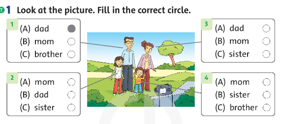 Giải sách bài tập Family and Friends 3 Workbook Unit 3 Lesson 1