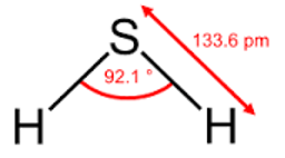 cấu tạo chất H2S