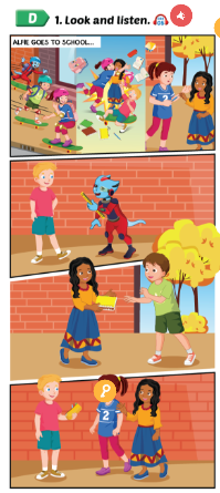 Sách Smart Start 3 Unit 3 Lesson 1