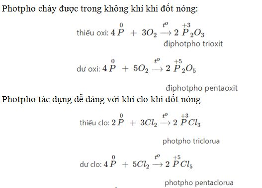 vị trí của photpho