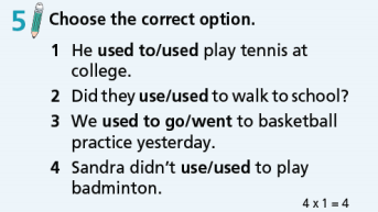 Tiếng Anh 7 Right On Unit 2 Progress Check