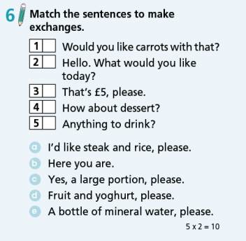Tiếng Anh 7 Right On Unit 2 Progress Check