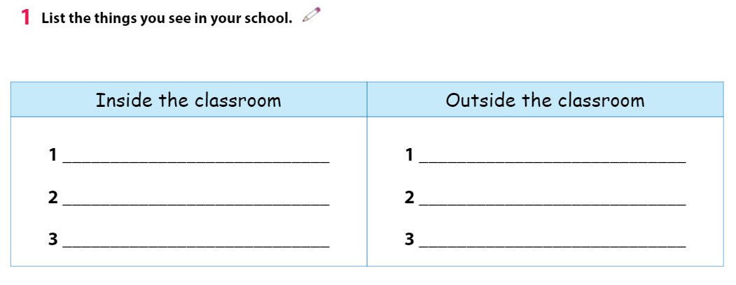 Tiếng Anh 3 Wonderful World Review 2 Part 4