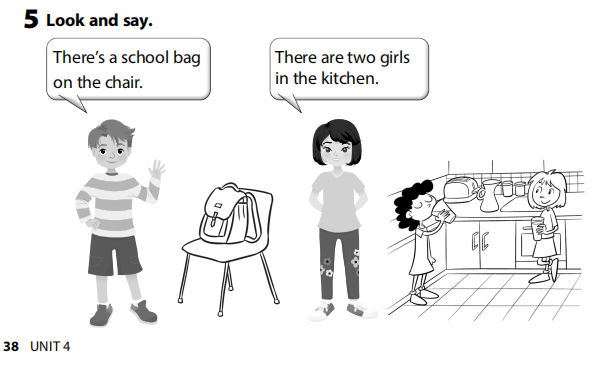 Sách bài tập Tiếng Anh 3 Wonderful World Unit 4 Lesson 1