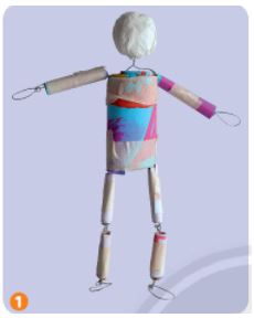 Tạo nhân vật 3D yêu thích - trang 34 SGK Mĩ thuật lớp 6 Chân trời sáng tạo