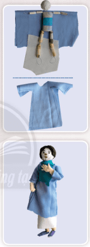 Cách thiết kế trang phục lễ hội cho nhân vật - trang 37 SGK Mĩ thuật lớp 6 Chân trời sáng tạo