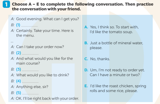 Giải SBT Tiếng Anh 7 Global Success Unit 5 Speaking