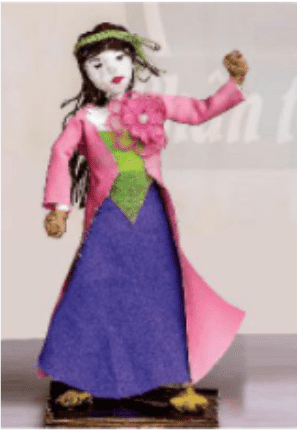 Thiết kế trang phục lễ hội cho nhân vật - trang 38 SGK Mĩ thuật lớp 6 Chân trời sáng tạo