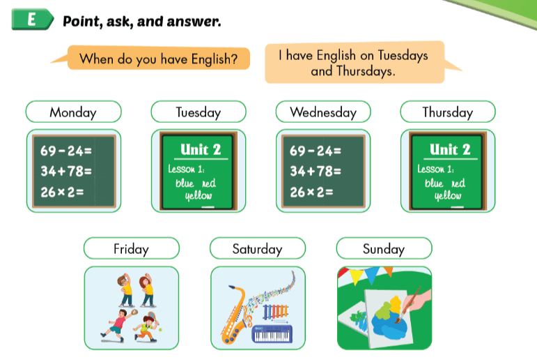 Sách Smart Start 3 Unit 3 Lesson 3
