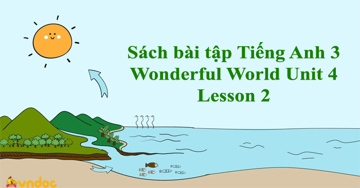 Sách bài tập Tiếng Anh 3 Wonderful World Unit 4 Lesson 2 - SBT Unit 4 ...