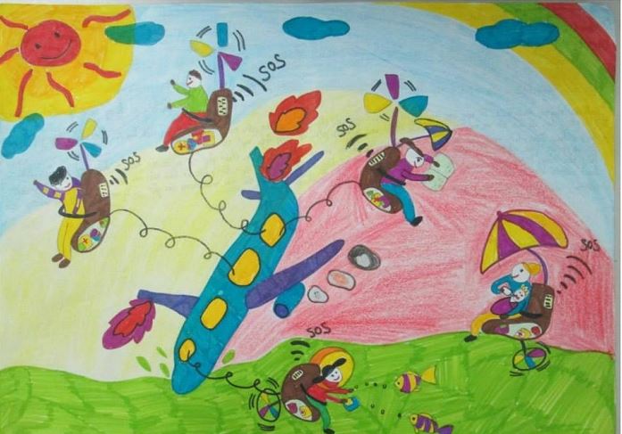 Tranh vẽ cuộc thi ý tưởng trẻ thơ