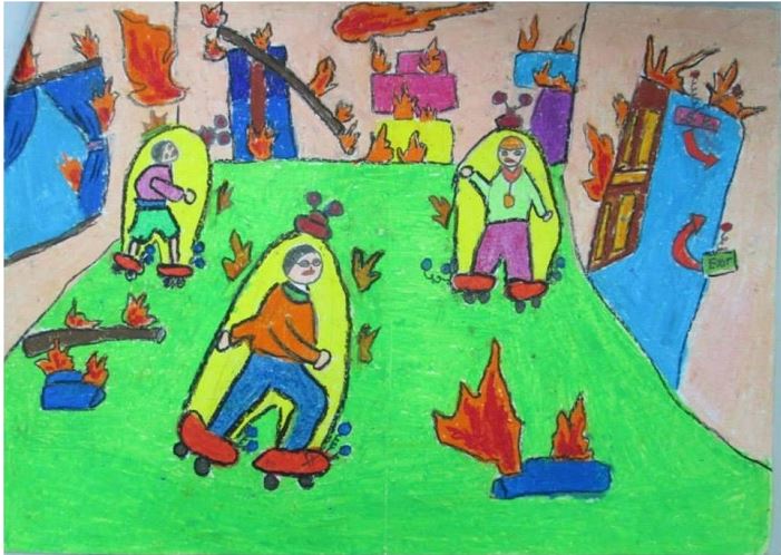 Tranh vẽ cuộc thi ý tưởng trẻ thơ