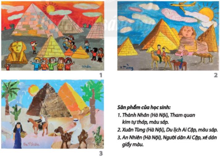 Khám phá nghệ thuật cổ đại trong tranh vẽ - trang 47 SGK Mĩ thuật lớp 6 Chân trời sáng tạo