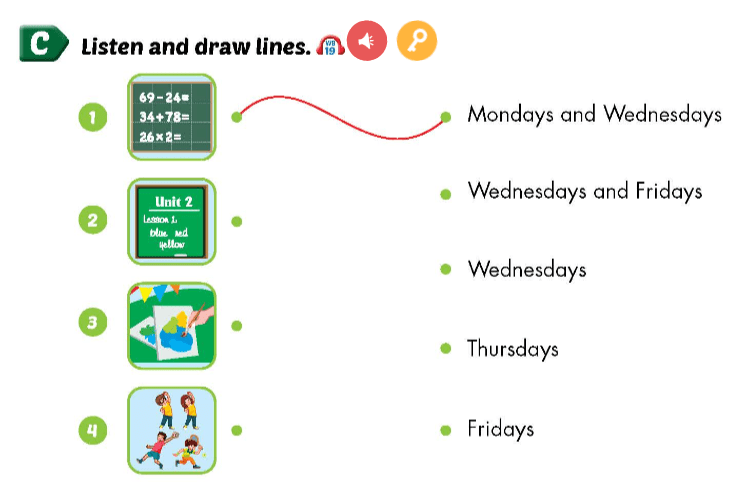 Sách bài tập Tiếng Anh 3 Smart Start Unit 3 Lesson 3