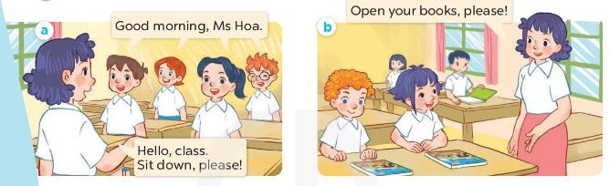 Tiếng Anh lớp 3 Global Success Unit 7 Lesson 1