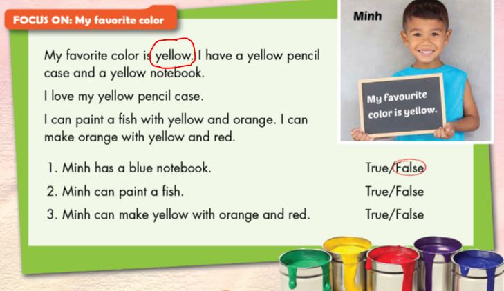 Sách Smart Start 3 Unit 3 Art