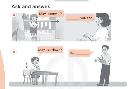 Sách bài tập Tiếng Anh 3 Unit 7 Classroom instructions