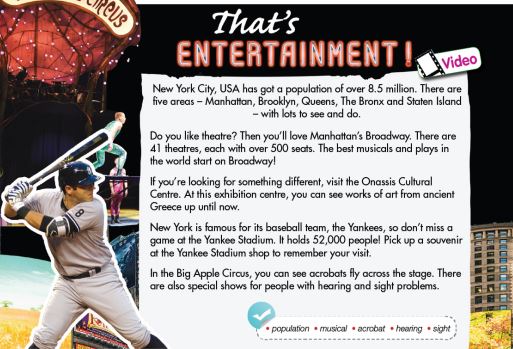 Tiếng Anh 7 Right On Unit 3 Reading 3a